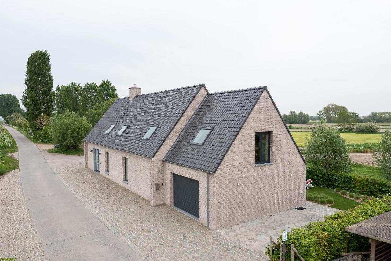 Villa Polderwoning 'Cleylantshof' Saint-Laureins Exterior foto