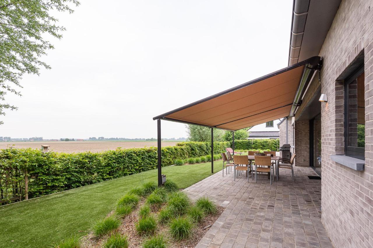 Villa Polderwoning 'Cleylantshof' Saint-Laureins Exterior foto