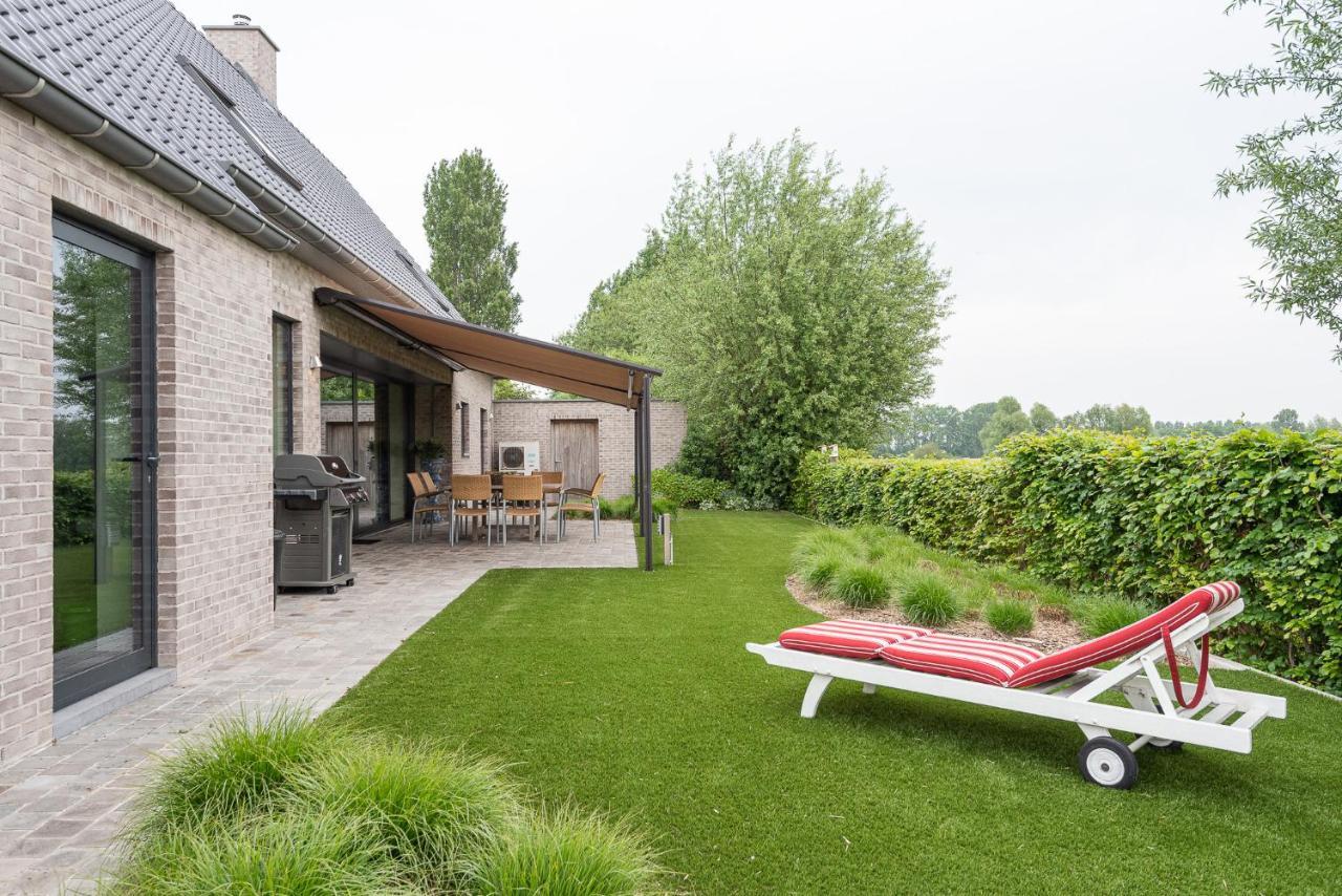 Villa Polderwoning 'Cleylantshof' Saint-Laureins Exterior foto