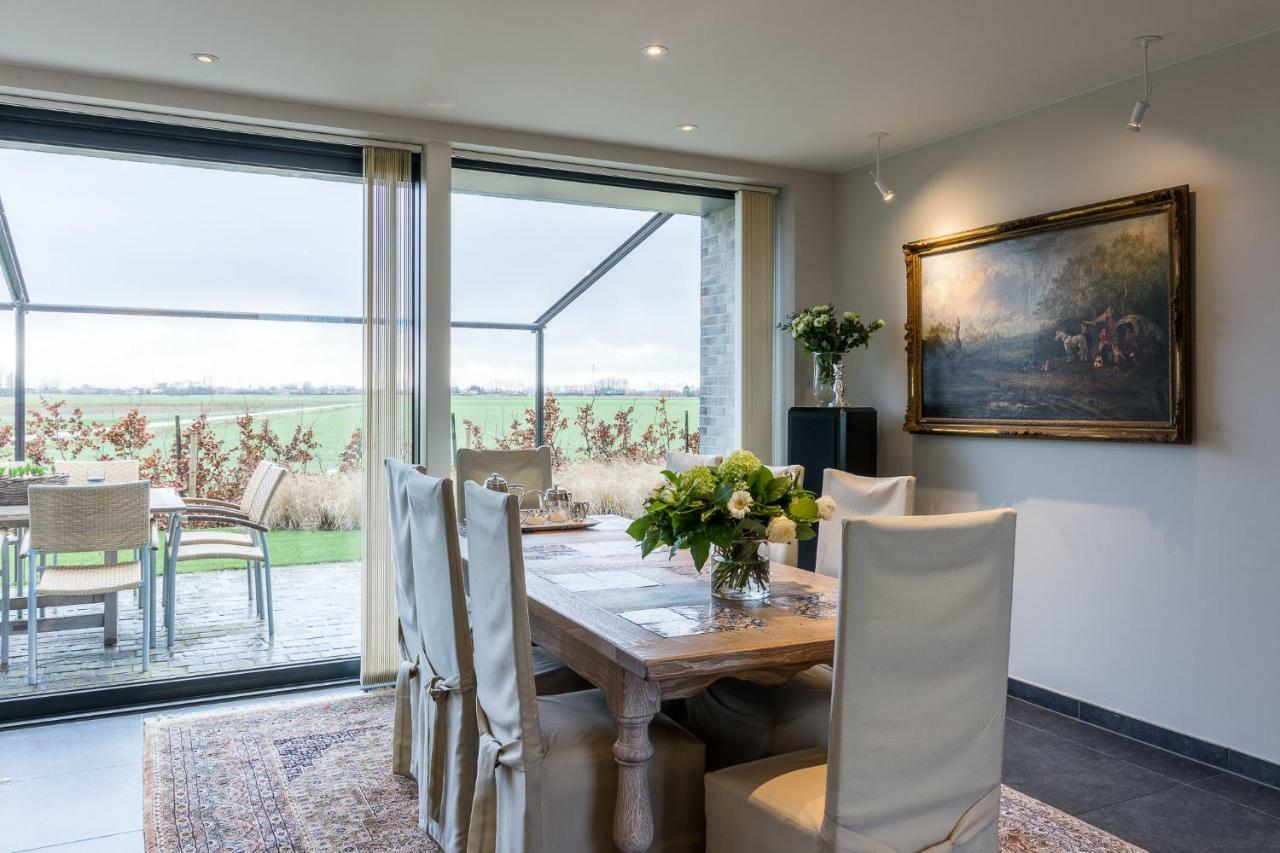 Villa Polderwoning 'Cleylantshof' Saint-Laureins Exterior foto
